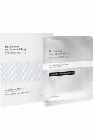 Dr. Susanne von Schmiedeberg L-Carnosine Anti-A.G.E. Silver Foil Lifting Mask Tuchmasken 1 ct (16.99 € / 1 ct)