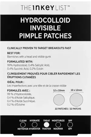 THE INKEY LIST Invisible hydrocolloid pimple patch Anti-Akne 22 ct (10.49 € / 1 ct)