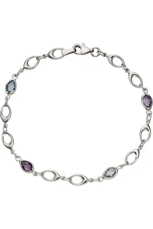 ELLEN K. Armband 375/- Gold Amethyst Armbänder & Armreife 1 ct Damen (368.99 € / 1 ct)
