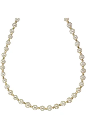 ELLEN K. Halskette 375/- Gold weiß Ketten 1 ct Damen (278.99 € / 1 ct)