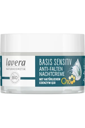 Lavera Basis Sensitive Anti-Falten Q10 Nachtcreme 50 ml (323.8 € / 1 l)