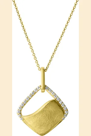 ELLEN K. Halskette 585/- Gold Zirkonia weiß Charms & Kettenanhänger 1 ct Damen (828.99 € / 1 ct)
