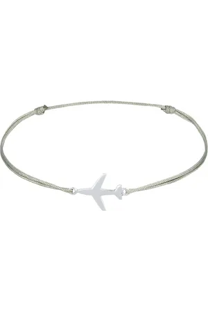 Elli Flugzeug Nylon Travel 925 Sterling Silber Armbänder & Armreife 1 ct Damen (23.99 € / 1 ct)