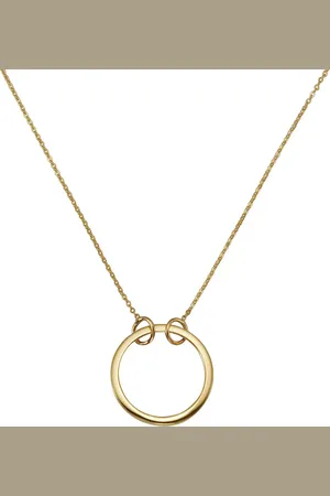 ELLEN K. Halskette 375/- Gold Ketten 1 ct Damen (148.99 € / 1 ct)