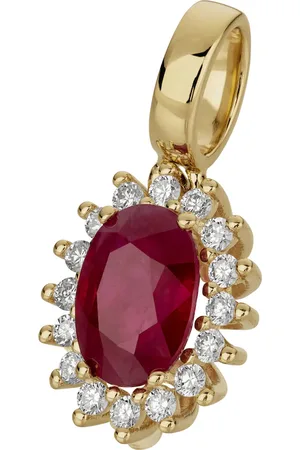 Orolino Anhänger 585/- Gold Rubin rot 0,16ct. Charms & Kettenanhänger 1 ct Damen (2598.99 € / 1 ct)