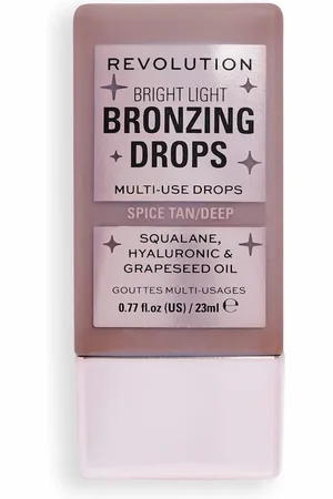 Revolution Bright Light Bronzing Drops Deep Bronze Spice Highlighter 23 ml (250.43 € / 1 l)