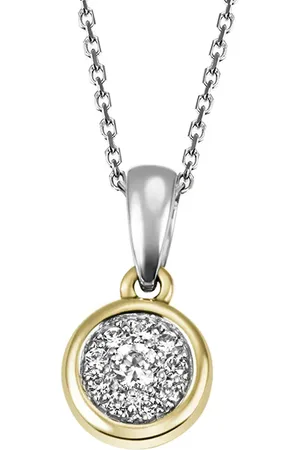 GOLDMAID Anhänger mit Kette 585/- Gold Brillant weiß 0,08ct. Charms & Kettenanhänger 1 ct Damen (1098.99 € / 1 ct)