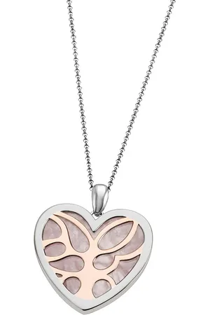 GOLDMAID Anhänger mit Kette 925/- Sterling Silber Glasstein rosa Charms & Kettenanhänger 1 ct Damen (148.99 € / 1 ct)