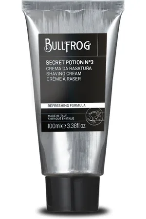 Bullfrog Rasiercreme Secret Trank N.3 |Nomad Edition Rasier- & Enthaarungscreme 100 ml Herren (203.9 € / 1 l)