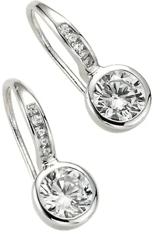 Giorgio Martello Ohrhaken mit Zirkonia, 925 Ohrringe 1 ct Damen (68.99 € / 1 ct)