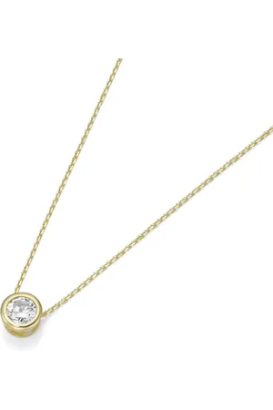 Luigi Merano Kette Anhänger mit Zirkonia, 375 Ketten 1 ct Damen (298.99 € / 1 ct)