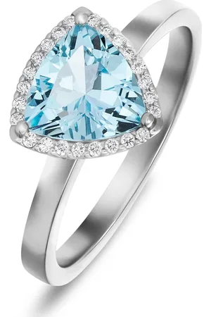 CHRIST Damenring 585er Weißgold Ringe 1 ct (852.19 € / 1 ct)