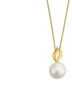 Orolino Halskette 585/- Gold Süßwasserzuchtperle weiß Charms & Kettenanhänger 1 ct Damen (468.99 € / 1 ct)