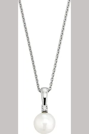 Orolino Halskette 585/- Gold Brillant weiß 0,025ct. Charms & Kettenanhänger 1 ct Damen (468.99 € / 1 ct)
