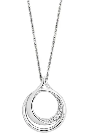 Orolino Halskette 585/- Gold Brillant weiß 0,03ct. Charms & Kettenanhänger 1 ct Damen (648.99 € / 1 ct)