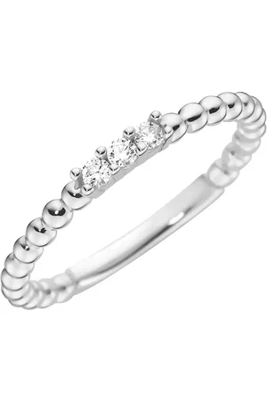 Luigi Merano Ring in Kugel-Design mit Zirkonia, Gold 375 Ringe 1 ct Damen (298.99 € / 1 ct)