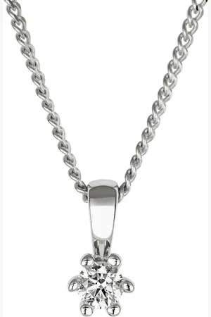 Orolino Halskette 585/- Gold Brillant weiß 0,15ct. Charms & Kettenanhänger 1 ct Damen (808.99 € / 1 ct)