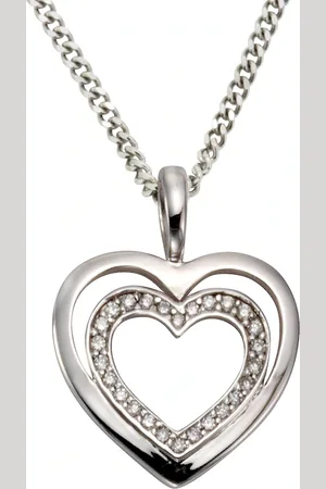 Orolino Halskette 585/- Gold Brillant weiß 0,11ct Charms & Kettenanhänger Damen (868.99 € / 1 ct)