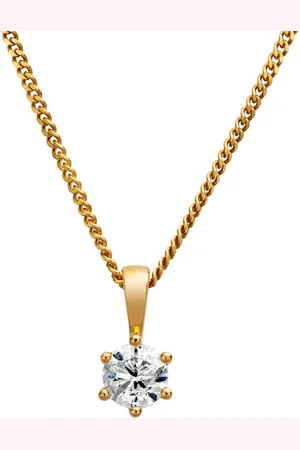 Orolino Anhänger mit Kette 750/- Gold Brillant weiß 0,5ct. Charms & Kettenanhänger 1 ct Damen (1758.99 € / 1 ct)