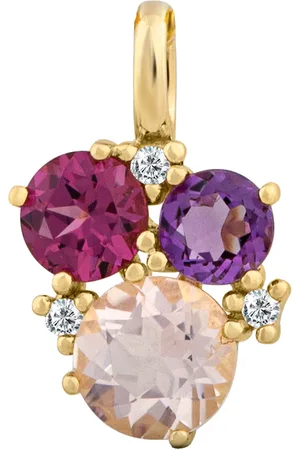 Orolino Anhänger 585/- Gold Rosenquarz rosa 0,02ct. Charms & Kettenanhänger 1 ct Damen (338.99 € / 1 ct)