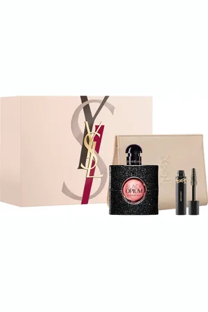 Saint Laurent Black Opium Eau de Parfum Set (EdP 50ml + Mini Lash Clash 01 Mini + Pouch) Duftsets 1 ct Damen (71.99 € / 1 ct)