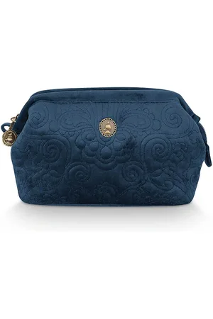 Pip Studio Velvet Quiltey Days Kosmetiktasche Blau Kosmetiktaschen & Kulturbeutel 1 ct (29.99 € / 1 ct)