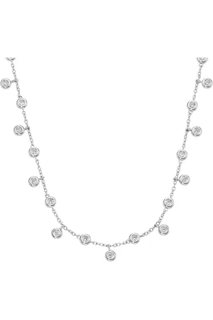 Smart Jewel Collier mit Zirkonia, 925 Ketten 1 ct (109.64 € / 1 ct)