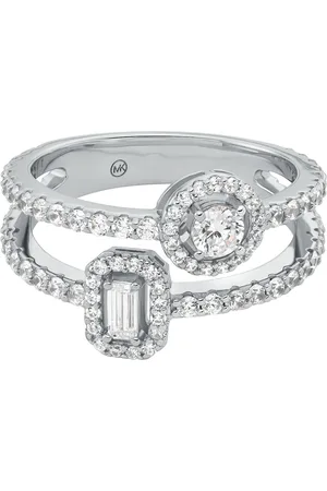 Michael Kors Damenring 925er Silber Ringe 1 ct (124.99 € / 1 ct)
