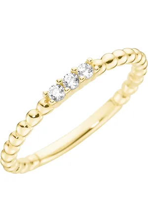 Luigi Merano Ring in Kugel-Design mit Zirkonia, 375 Ringe 1 ct Damen (318.99 € / 1 ct)