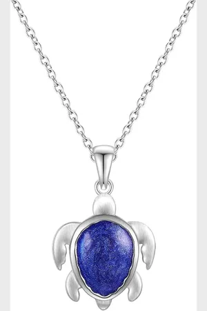 Rafaela Donata Kette mit Anhänger Sterling Silber Emaille blau Ketten 1 ct Damen (49.99 € / 1 ct)