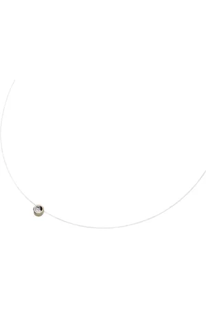 Luigi Merano Collier schwebender Anhänger mit Diamant, Gold 375 Ketten 1 ct Damen (135.14 € / 1 ct)