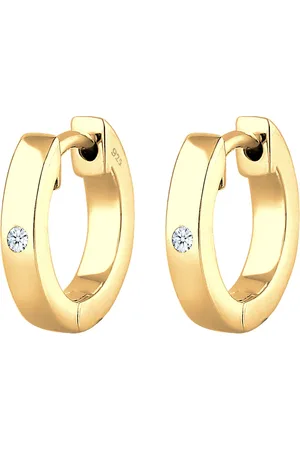 Elli DIAMONDS Creole Diamant (0.03 ct) Geschenkidee Silber Creolen 1 ct Damen (87.99 € / 1 ct)