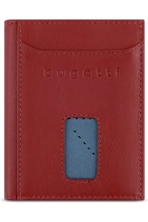 Bugatti Secure Slim Geldbörse RFID Schutz Leder 8 cm Portemonnaies 1 ct Herren (39.99 € / 1 ct)