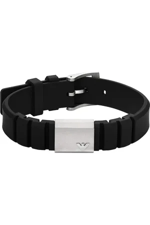 Emporio Armani Armband Silikon, Edelstahl Herrenschmuck 1 ct Herren (95.99 € / 1 ct)