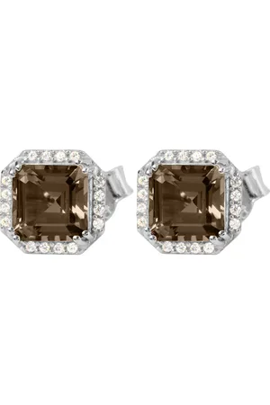 Jacques Lemans Ohrstecker 925er Silber Ohrringe 1 ct Damen (97.69 € / 1 ct)