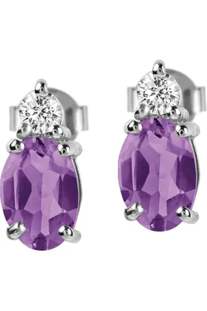Jacques Lemans Ohrstecker 925er Silber Ohrringe 1 ct Damen (57.09 € / 1 ct)