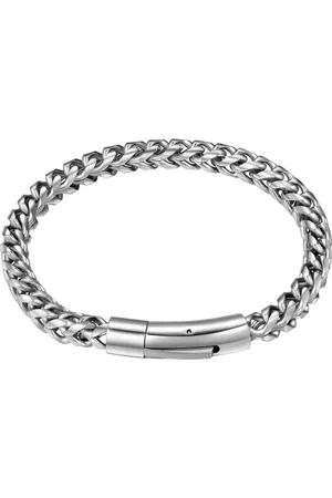 True Rebels Armband aus Edelstahl in Silber Armbänder & Armreife 1 ct Herren (39.99 € / 1 ct)