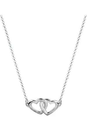 Nenalina Herz Symbol Anhänger Verschlungen Liebe 925 Silber Ketten 1 ct Damen (42.49 € / 1 ct)