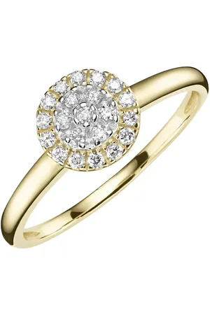 Luigi Merano Ring Blüte mit Brillanten, Gold 585 Ringe 1 ct (748.99 € / 1 ct)