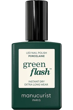 MANUCURIST GREEN FLASH Instant Dry Extra Long Wear Nagellack 15 ml PORCELAINE (1066 € / 1 l)