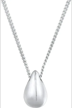 Elli Tropfen Anhänger Zeitlos Schlicht 925 Silber Ketten 1 ct Damen (39.89 € / 1 ct)