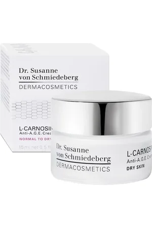 Dr. Susanne von Schmiedeberg L-Carnosine Anti-A.G.E. Cream Dry Skin Mini Gesichtscreme 15 ml (1132.67 € / 1 l)