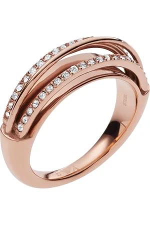 Emporio Armani Damenring Edelstahl Ringe 1 ct (81.49 € / 1 ct)