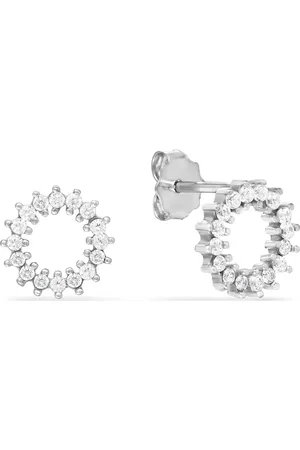 FAVS Ohrstecker 925er Silber Ohrringe 1 ct Damen (49.89 € / 1 ct)