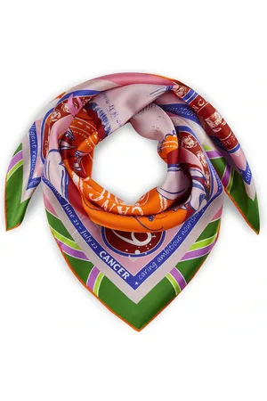 Codello Seidentuch Sternzeichen Krebs in Orange Tücher & Schals 1 ct Damen (69.99 € / 1 ct)