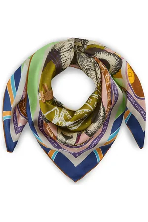 Codello Seidentuch Sternzeichen Widder in Khaki Tücher & Schals 1 ct Damen (69.99 € / 1 ct)