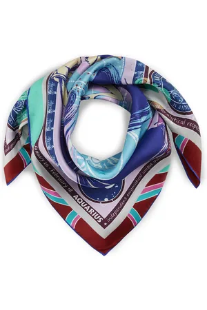 Codello Tuch Sternzeichen Wassermann in hellblau Tücher & Schals 1 ct Damen (69.99 € / 1 ct)