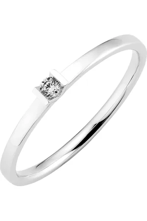 Orolino Ring 585/- Gold Brillant weiß 0,04ct. Ringe 1 ct Damen (328.99 € / 1 ct)