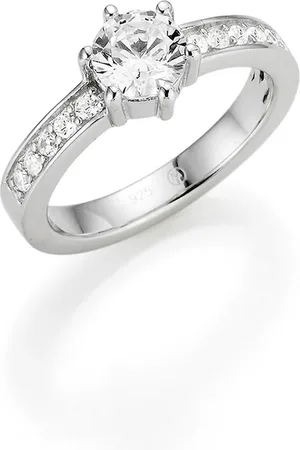 Giorgio Martello Ring Zirkonia, 925 Ringe 1 ct Damen (68.99 € / 1 ct)