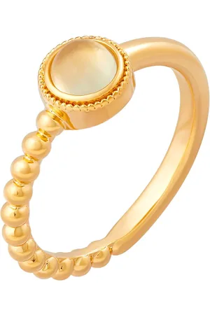 CAÏ Ring 925/- Sterling Silber Prehnit grün Ringe 1 ct Damen (68.99 € / 1 ct)